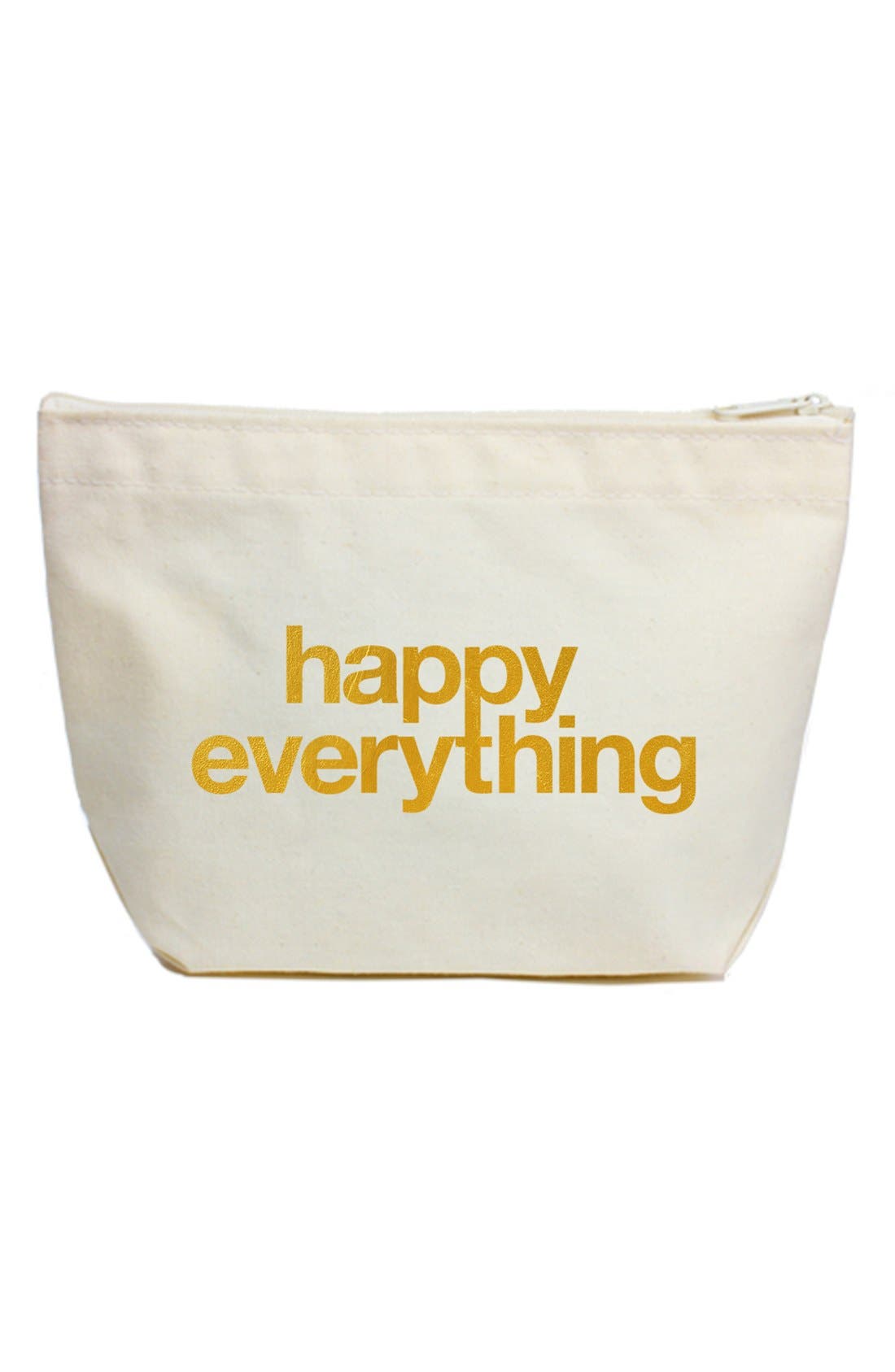 Dogeared Canvas Zip Pouch, Main, color, 