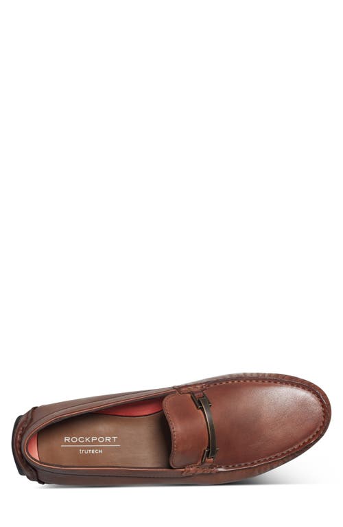 Rockport Dirk Loafer In Dark Natural