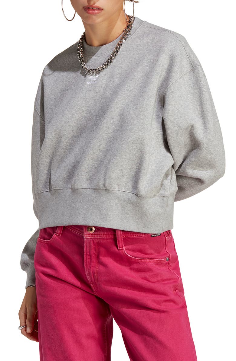 adidas Adicolor Crewneck Sweatshirt, Main, color, 