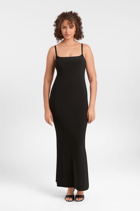 Sculpting Shapewear Scoop Neck Cami Maxi Dress