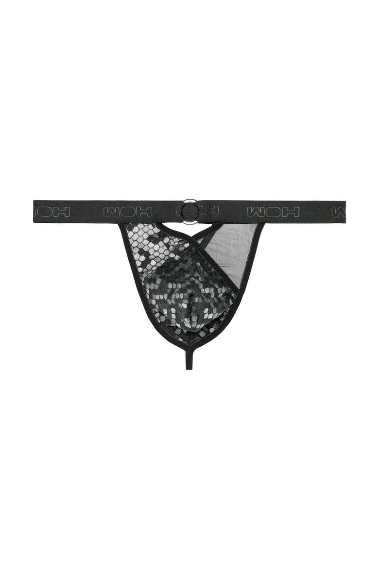 WOH Pure Seduction Lace G-String, Main, color, Black