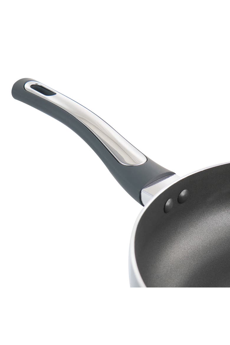 3.5 Quart Aluminum Saute Pan with Lid, Alternate, color, Grey
