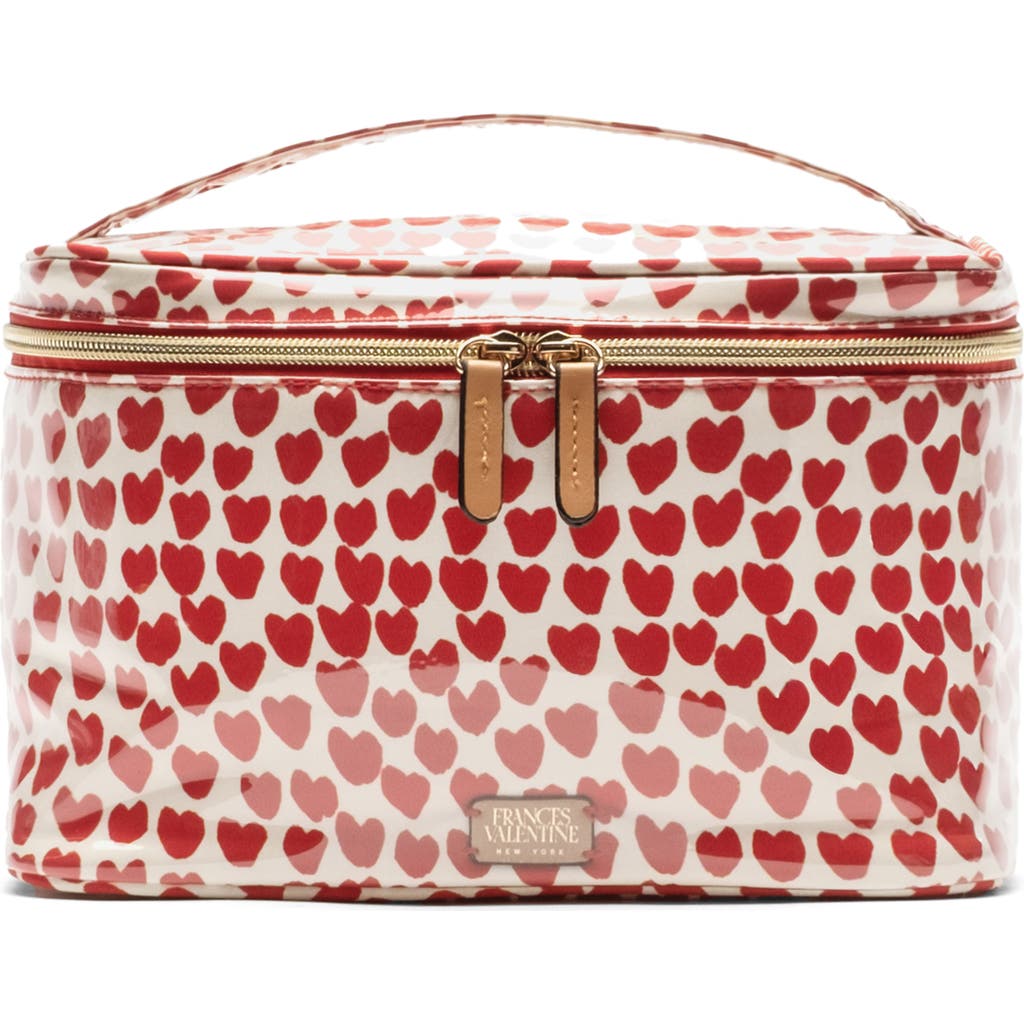 Frances Valentine Cosmetics Train Case In Multi