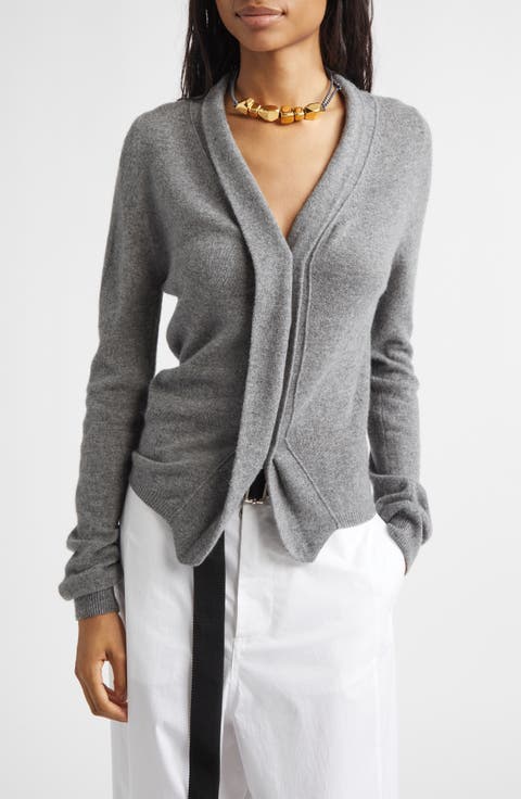 Shawl Collar Cashmere Cardigan