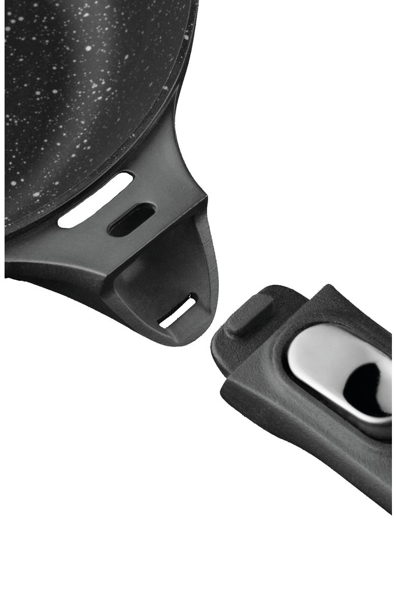 INTERNATIONAL Gem 8" Non-Stick Cast Aluminum Fry Pan, Alternate, color, BLACK