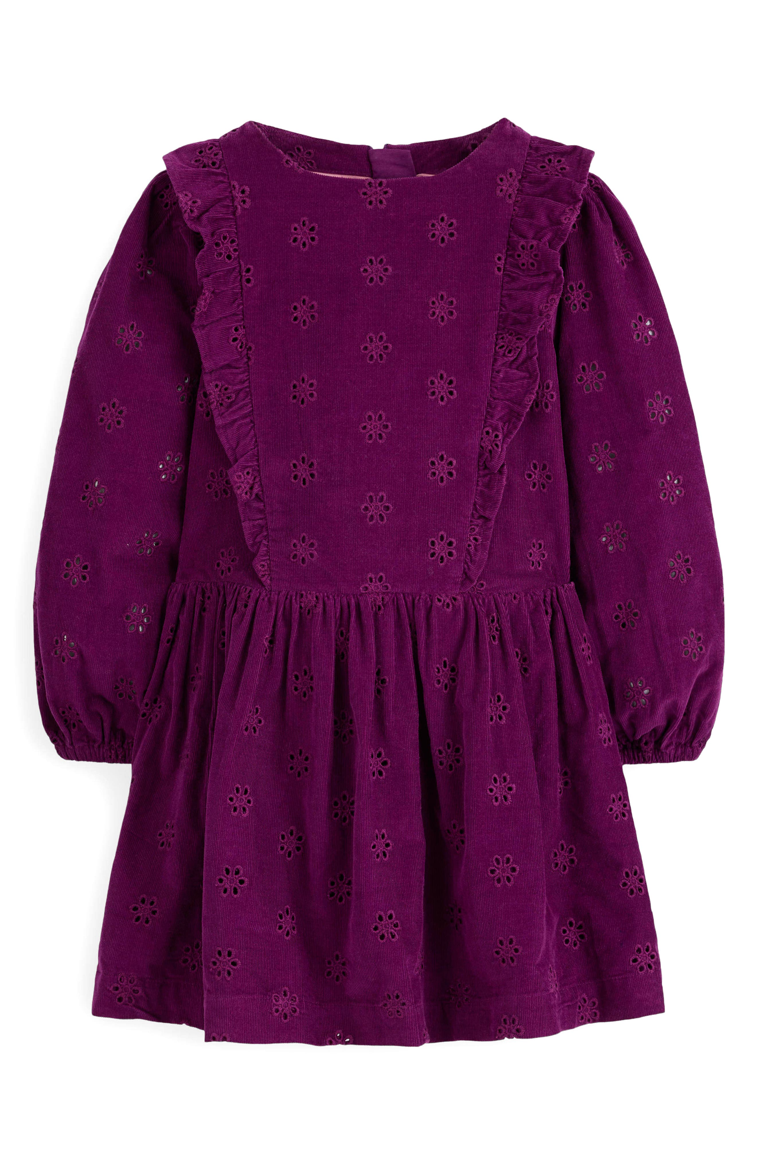 Kids' Eyelet Corduroy Dress