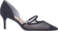 Nina Nashly Pointed Toe Cap Toe Mary Jane Pump
