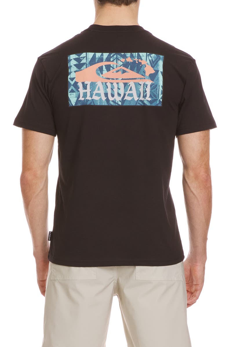 Quiksilver HI Island Print Graphic T-Shirt, Alternate, color, 