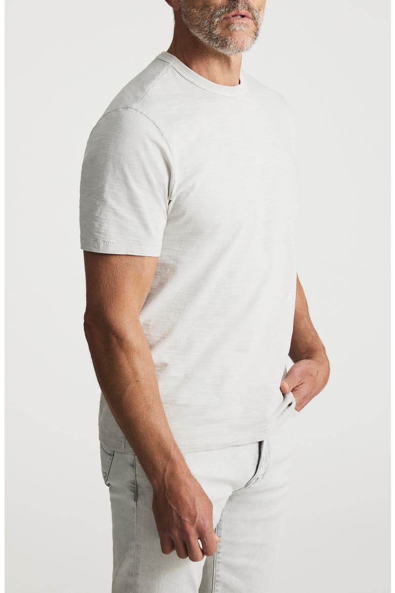 Slub Cotton Crewneck T-Shirt, Alternate, color, GLACIER GRAY
