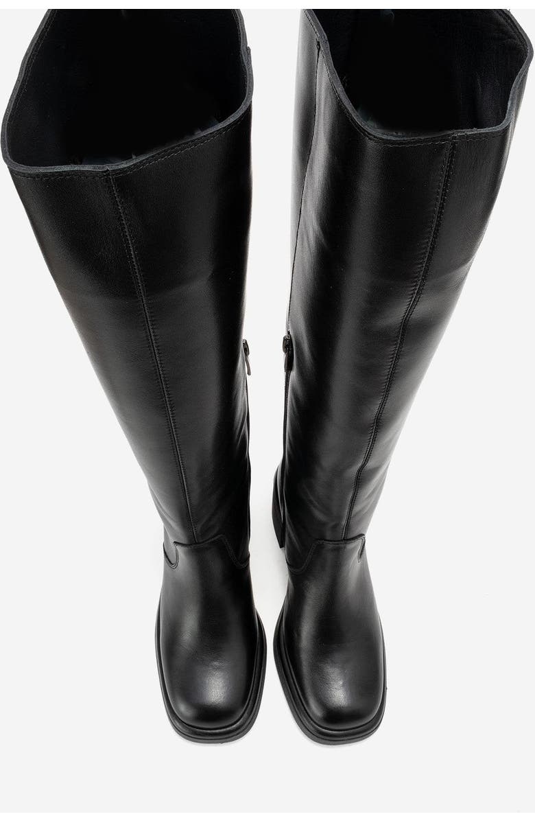 Forever
Always Shoes Fros Leather Knee High Boot, Alternate, color, Black