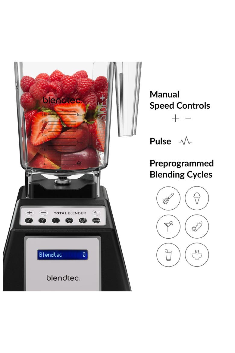 Total Classic Original Professional Grade Blender, Alternate, color, Black