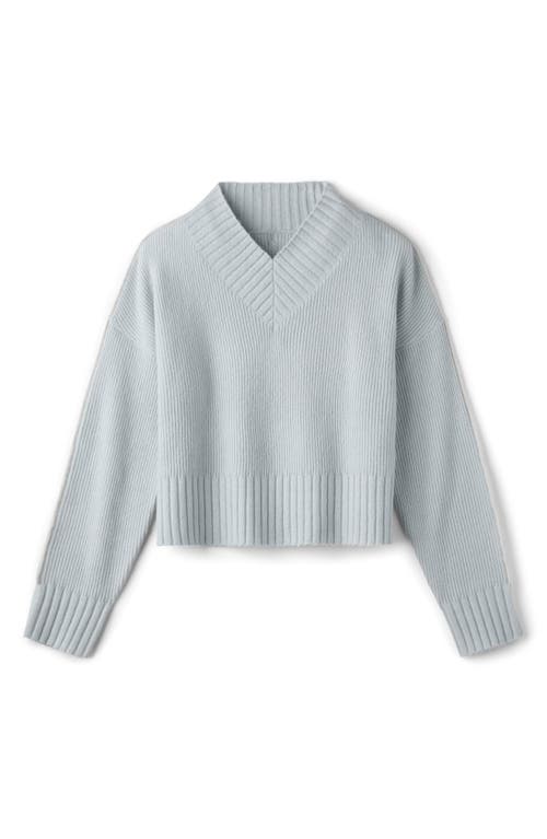 Rhone Westside V-neck Sweater In Gray