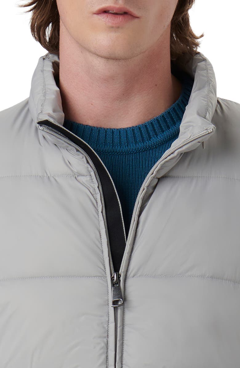 Bugatchi Water Resistant Zip-Up Puffer Jacket, Alternate, color, 