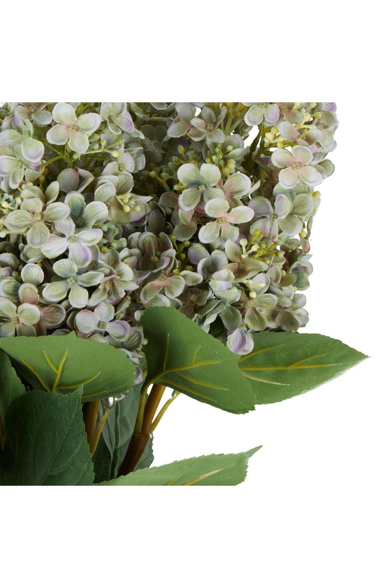 SONOMA SAGE HOME Set of Eight Blue Hydrangea Artificial Flowers, Alternate, color, Blue