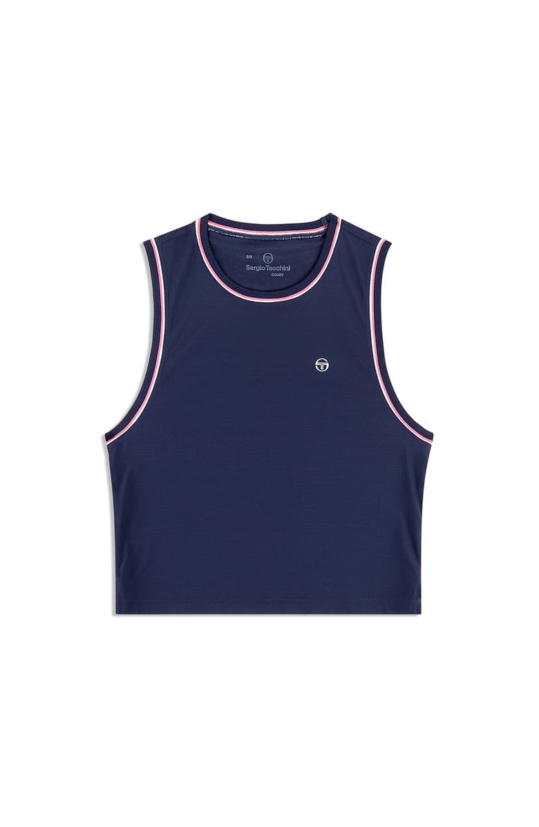 Sergio Tacchini Rina Tank, Alternate, color, Maritime Blue