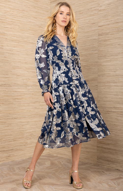 Hale Bob Raquel Silk Dress In Black