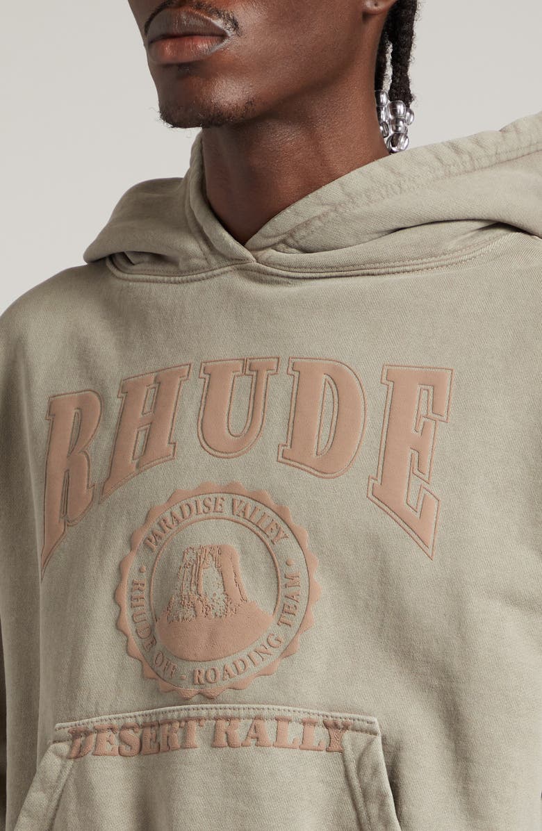 Rhude Desert Valley Off Roading Team Graphic Hoodie, Alternate, color, 