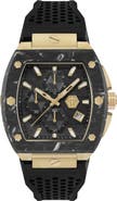 PHILIPP PLEIN Hexagon Phantom Chrono Quartz Watch, 44mm