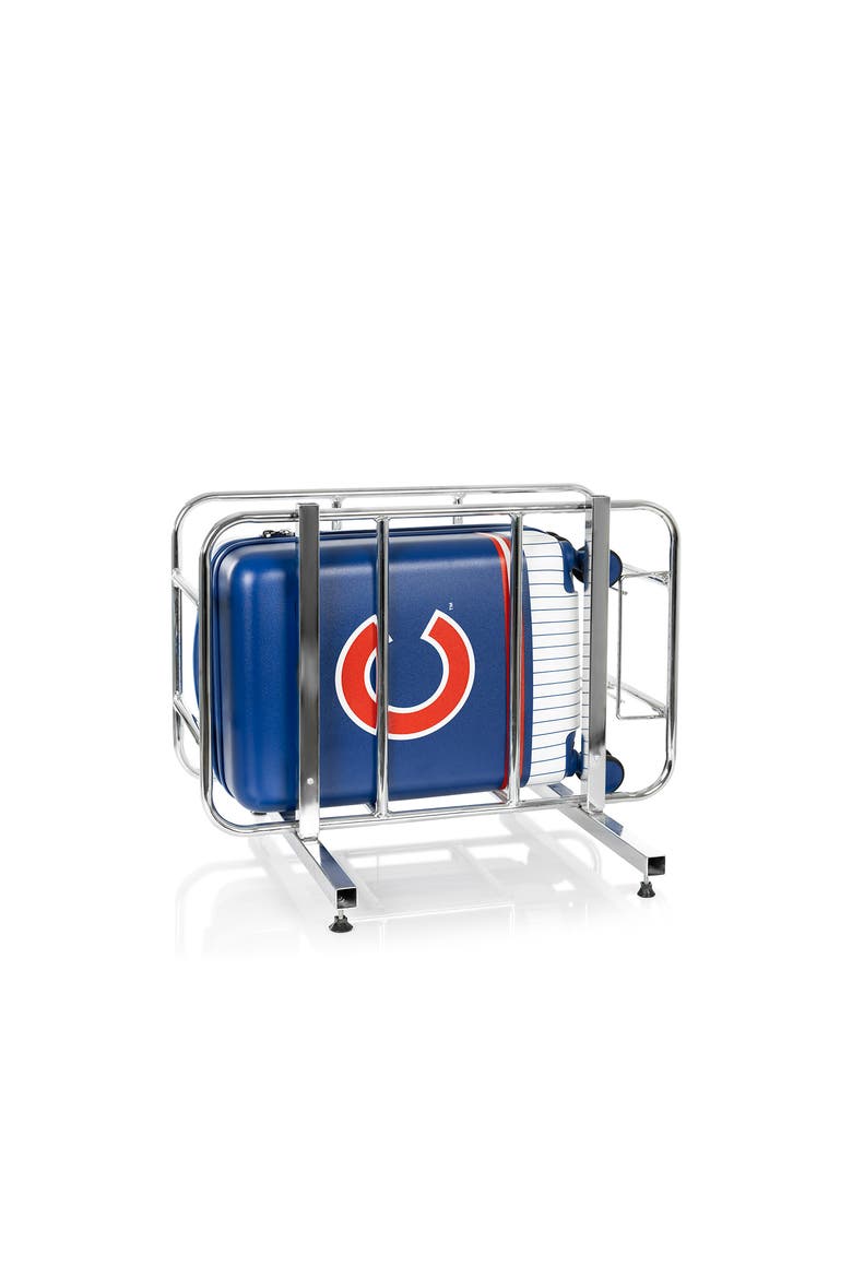 MLB 21 Inch Chicago Cubs Luggage, Alternate, color, Blue