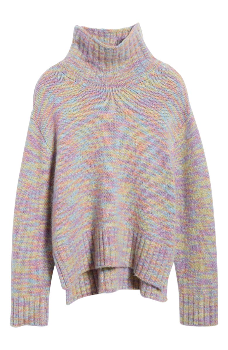 Sies Marjan Yuki Multicolor Wool & Silk Turtleneck Sweater, Alternate, color, 