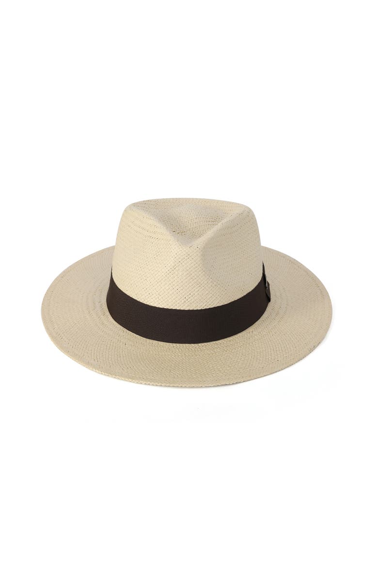 Santa Fe  Men's Straw Outback Hat, Alternate, color, Natural
