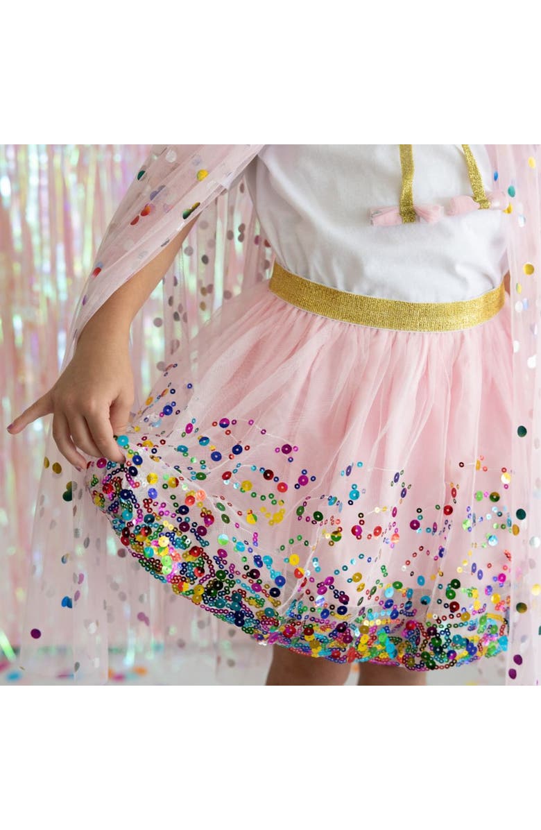 Sweet Wink Pink Confetti Tutu, Alternate, color, Pink