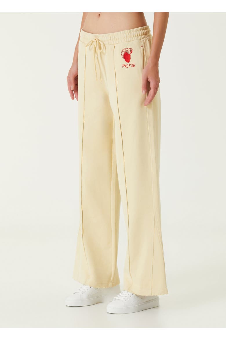 Cotton Destroyed Sweat Pant, Alternate, color, Chino Green