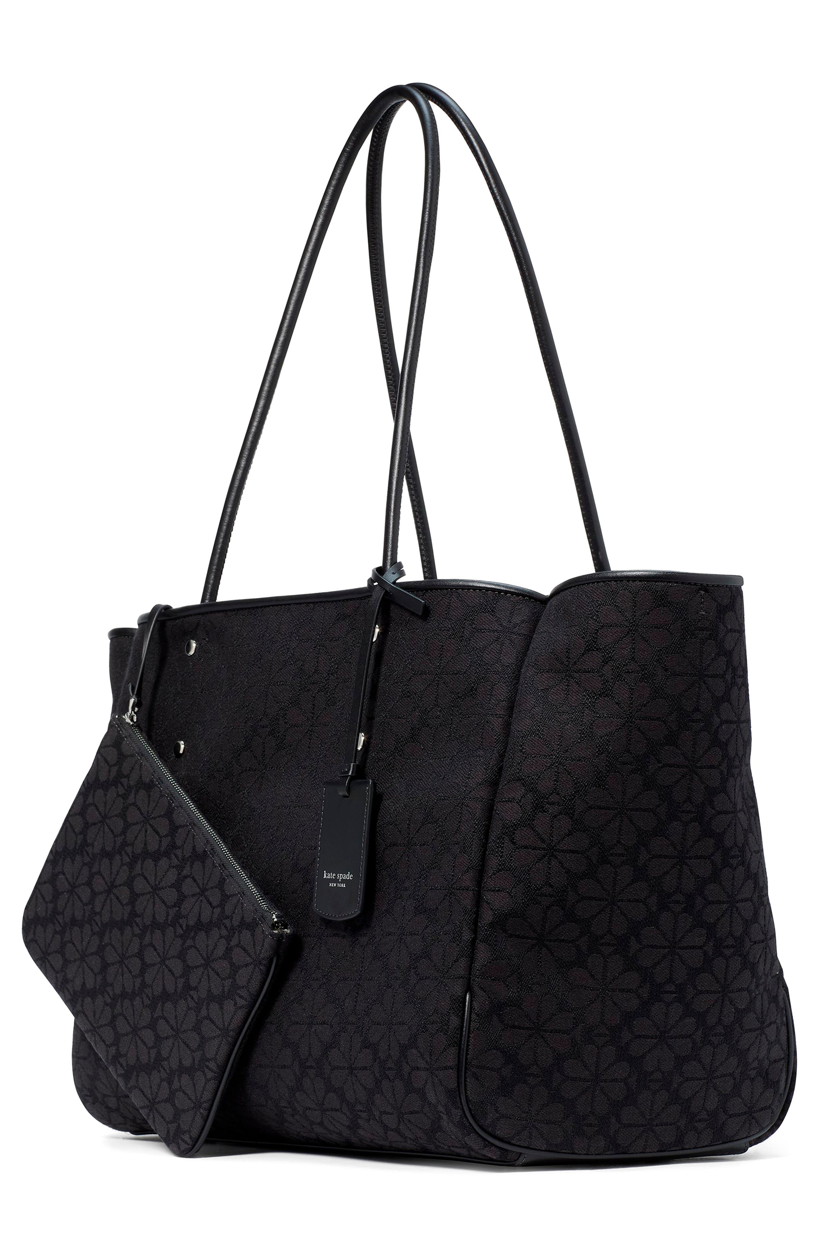 spade flower jacquard tote (Women) | Nordstrom