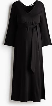 H&M Mama Tie-belt Jersey Dress