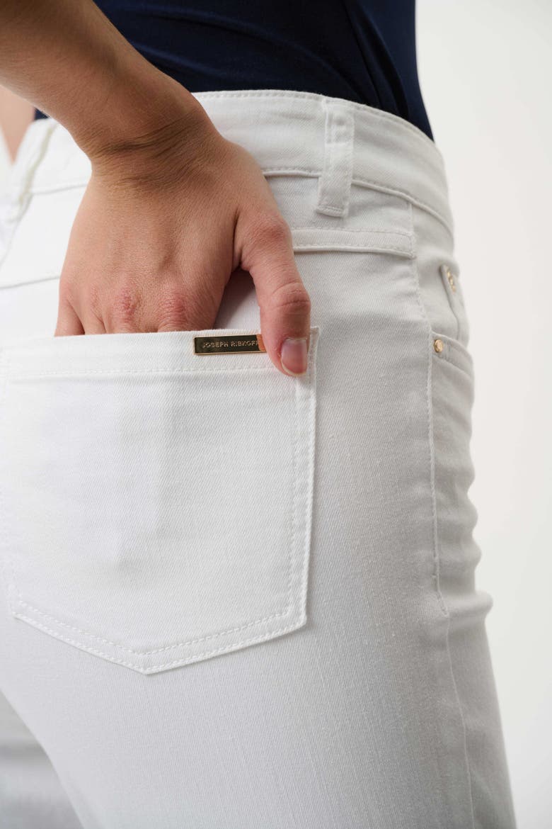 Margot | Classic Straight Leg Stretch Jeans, Alternate, color, white