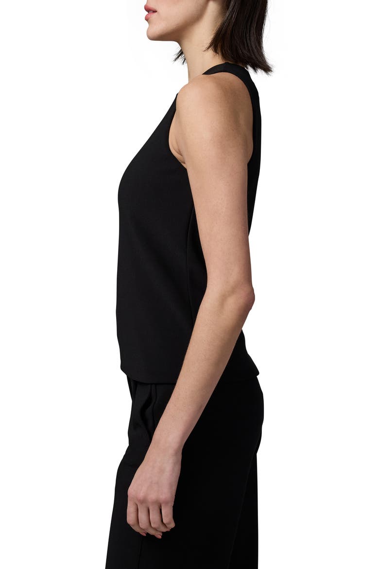 Scuba Knit Tank, Alternate, color, CAVIAR