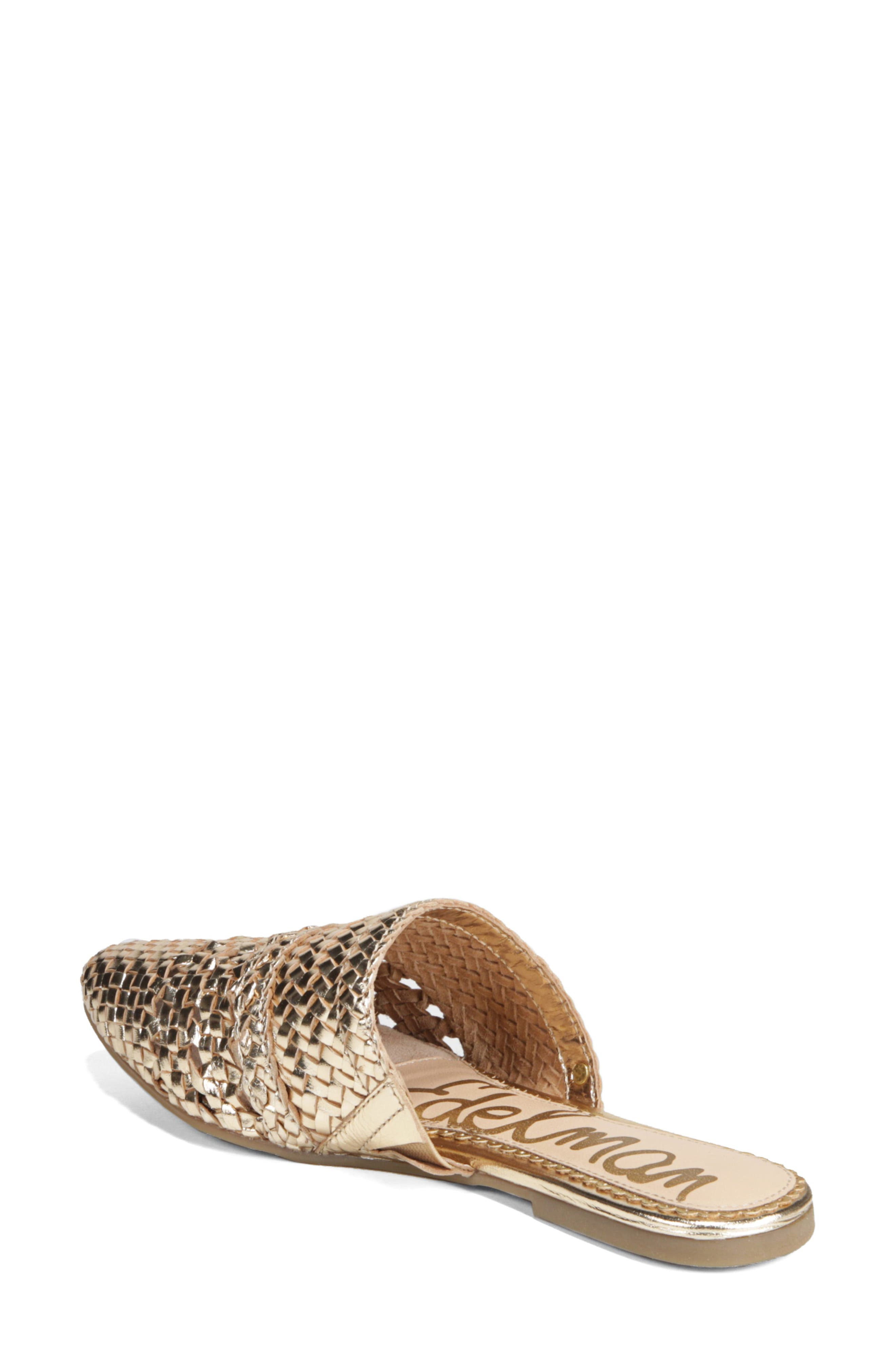 Natalya Mule, Alternate, color, MOLTEN GOLD LEATHER