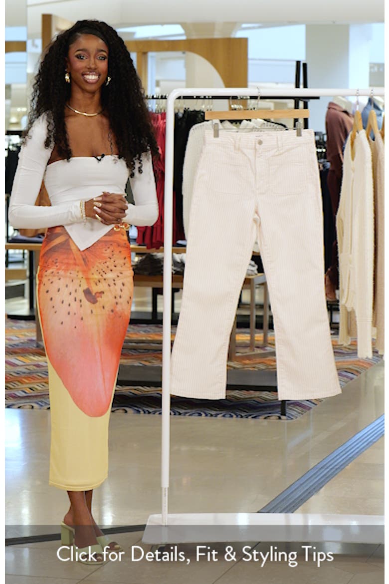 Mason Crop Bootcut Jeans video