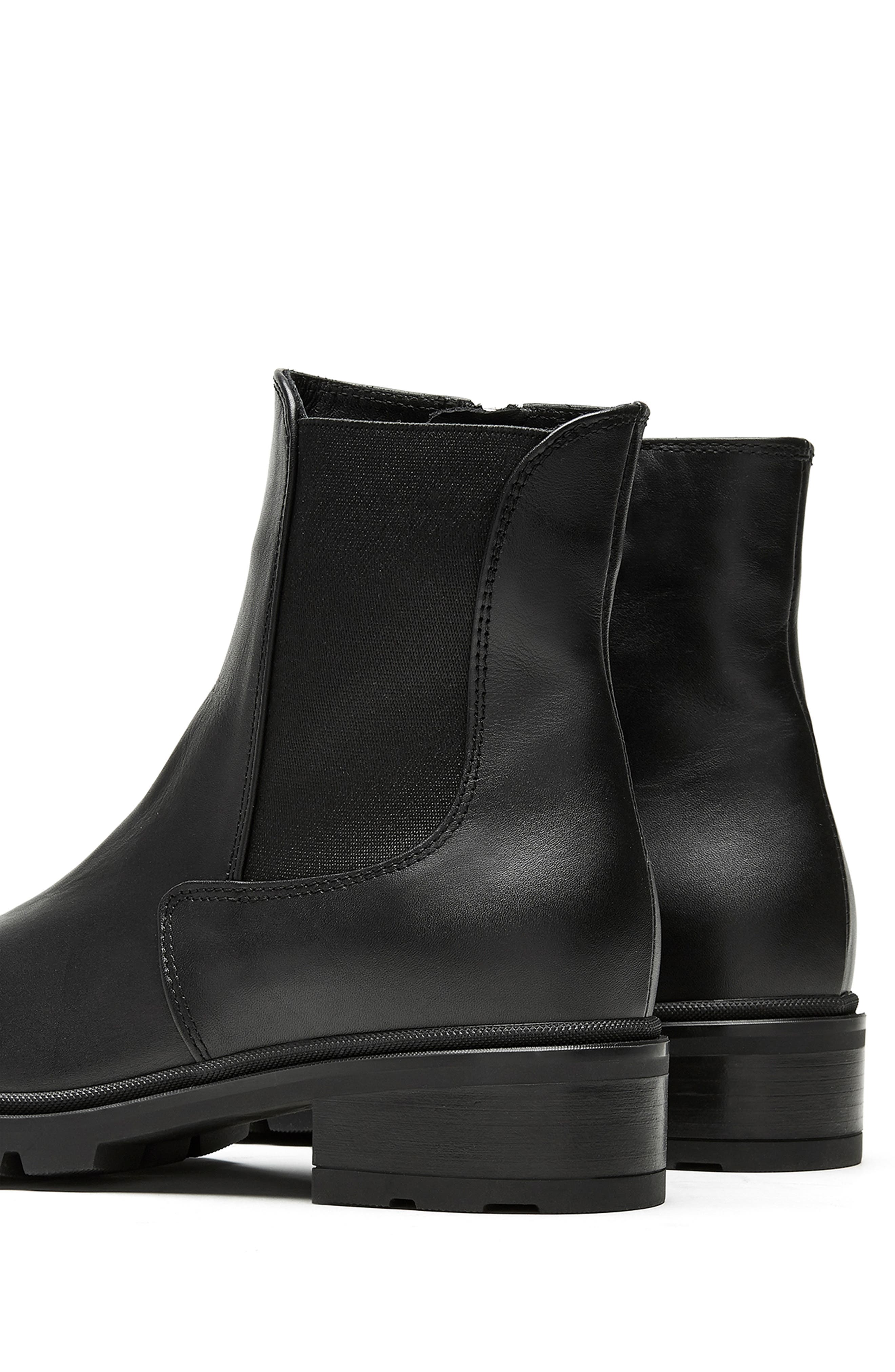 La Canadienne Sean Waterproof Boot, Alternate, color, Black Leather