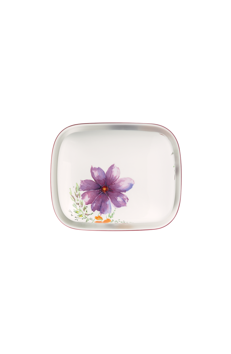 Villeroy & Boch Mariefleur Basic Covered Butterdish, Alternate, color, NO COLOR