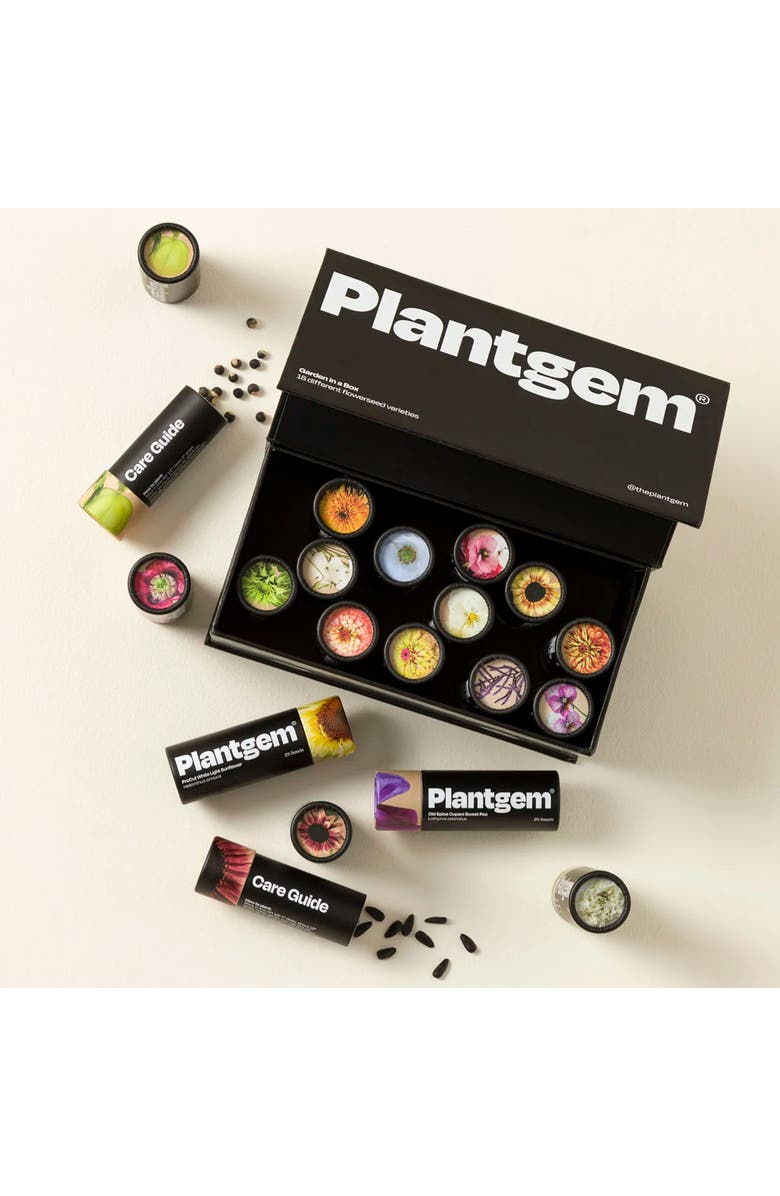 Uncommon Goods Flower Garden in a Box by Plantgem, Alternate, color, Set Of 18