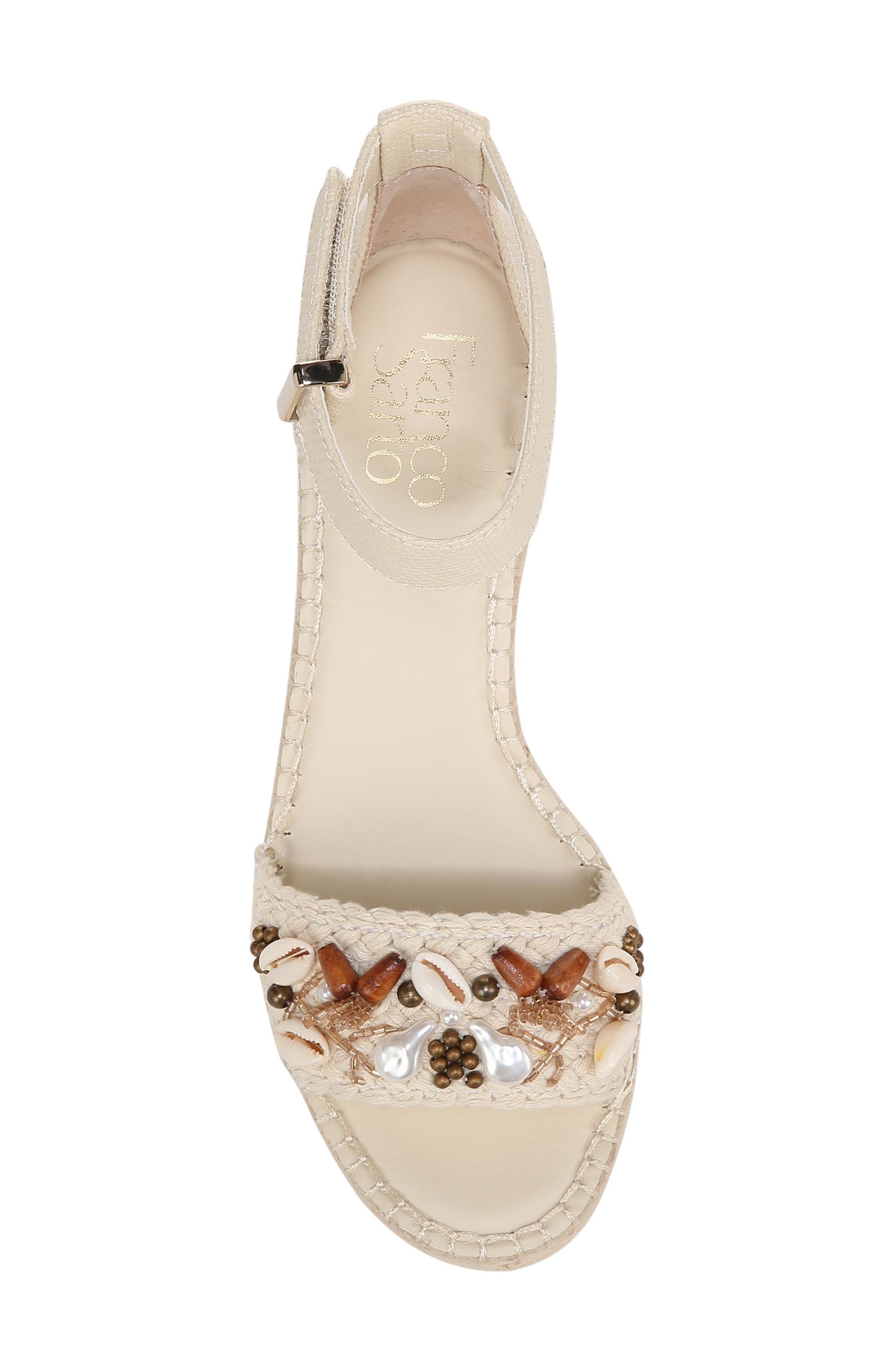 Franco Sarto Clemens Platform Wedge Sandal, Alternate, color, 