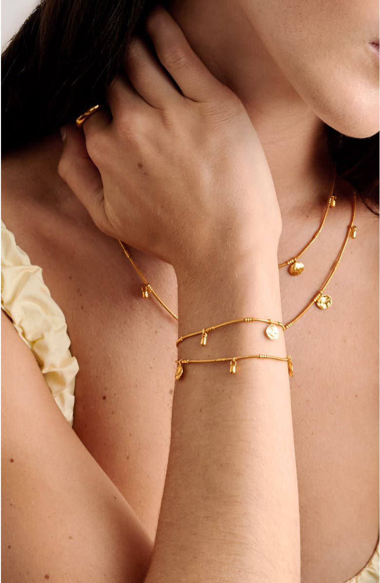 Katie Loxton Cochellia Bracelet, Alternate, color, Gold Coated