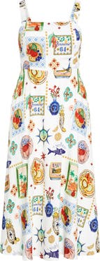 City Chic Capria Print Sleeveless Maxi Dress