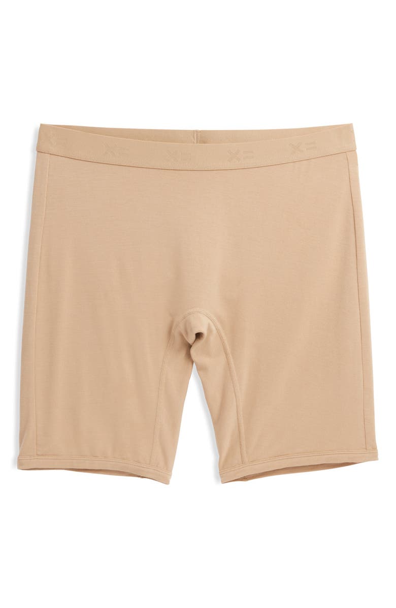 TomboyX Stretch Modal 9-Inch Boxer Briefs, Alternate, color, Chai