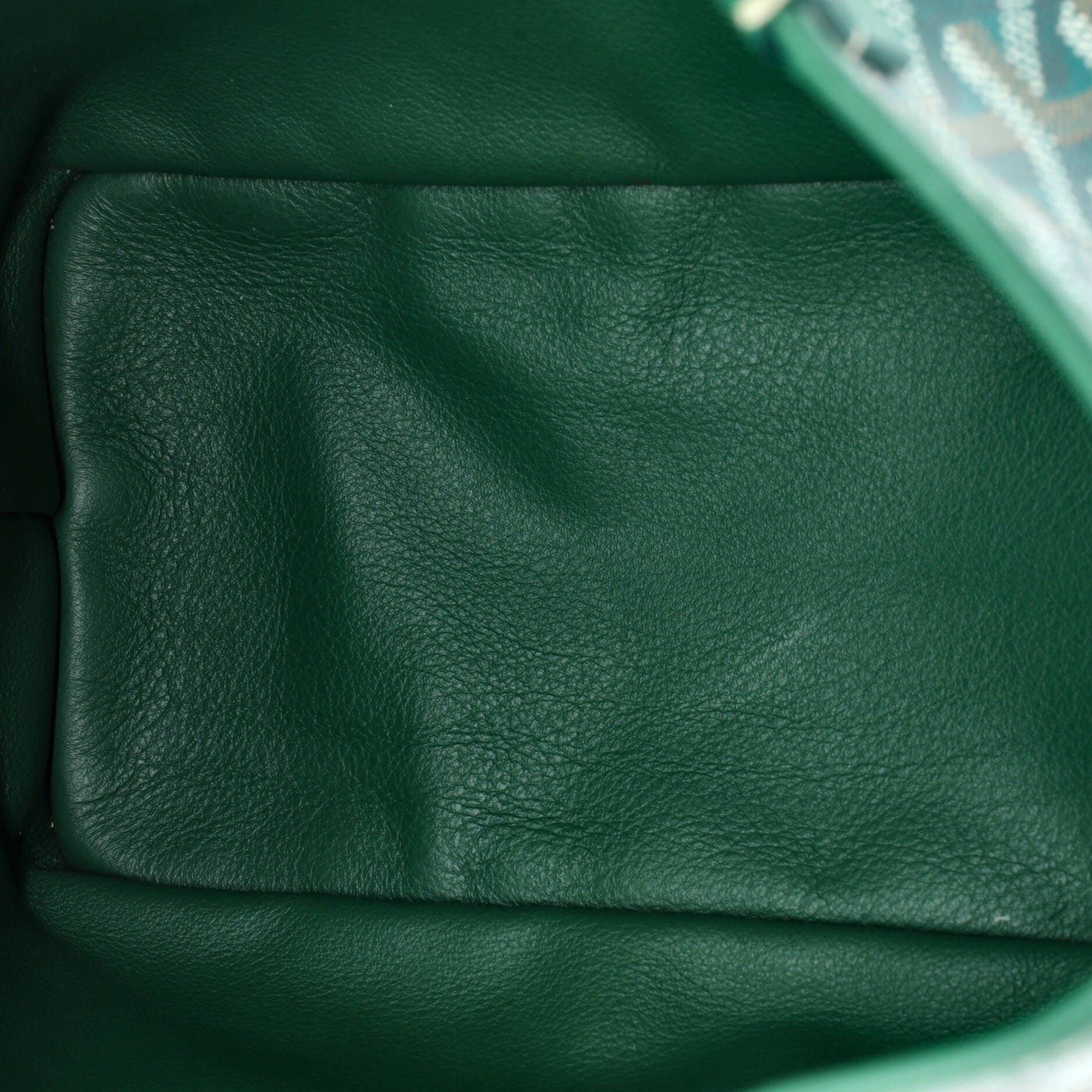 Pre-Owned Goyard Anjou Reversible Tote Coated Canvas Mini, Alternate, color, Green