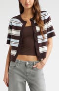 BP. Short Sleeve Cardigan