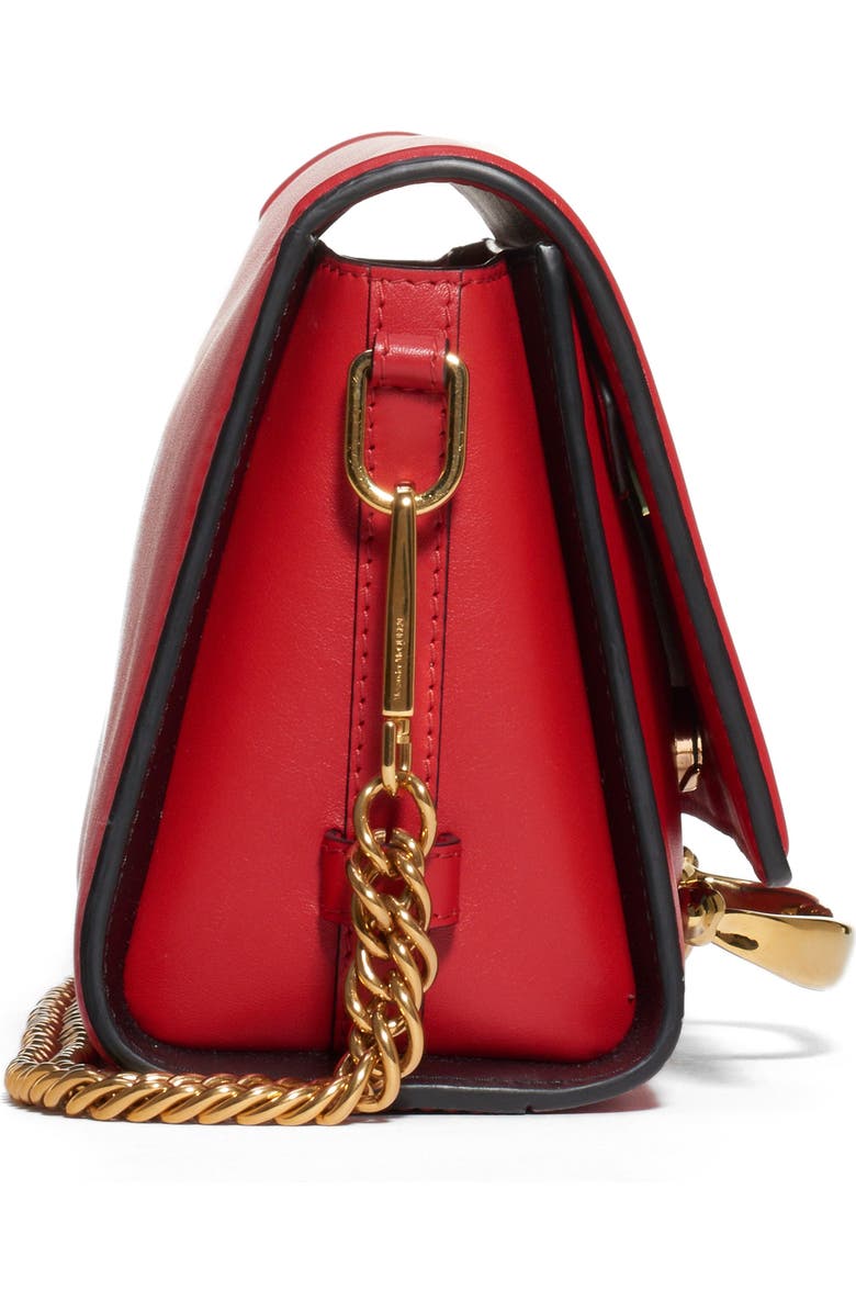 McQueen Alexander McQueen The Story Leather Shoulder Bag, Alternate, color,