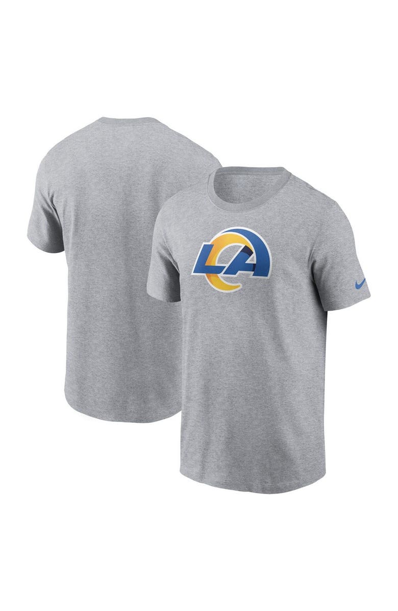 Nike Men's Nike Gray Los Angeles Rams Logo Essential T-Shirt, Main, color, Gray