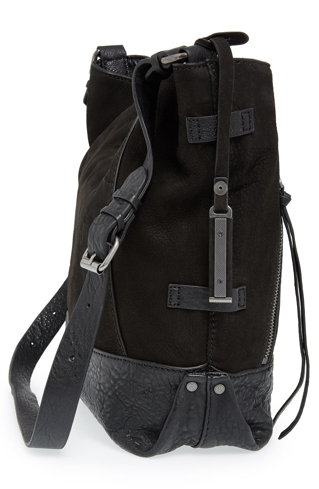 Treasure & Bond Treasure&Bond Double Zip Hobo Bag, Alternate, color, 