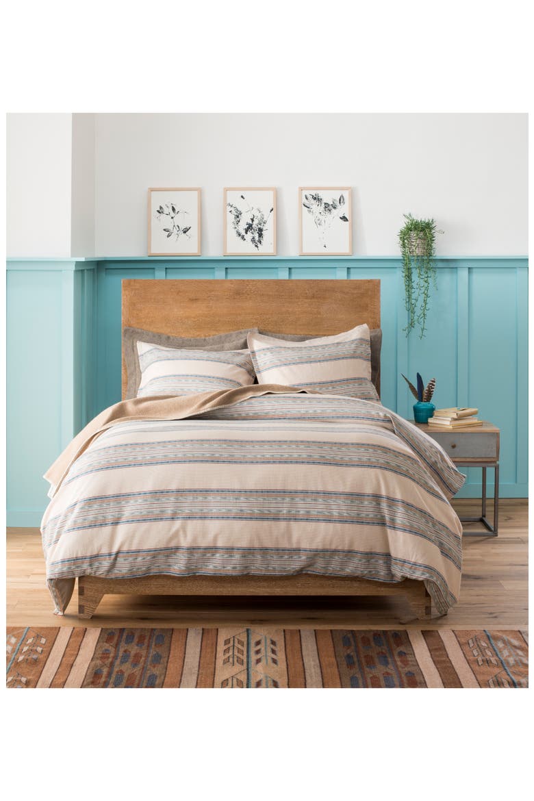 Escalante Ridge Duvet Cover & Sham Set, Main, color, CAMEL