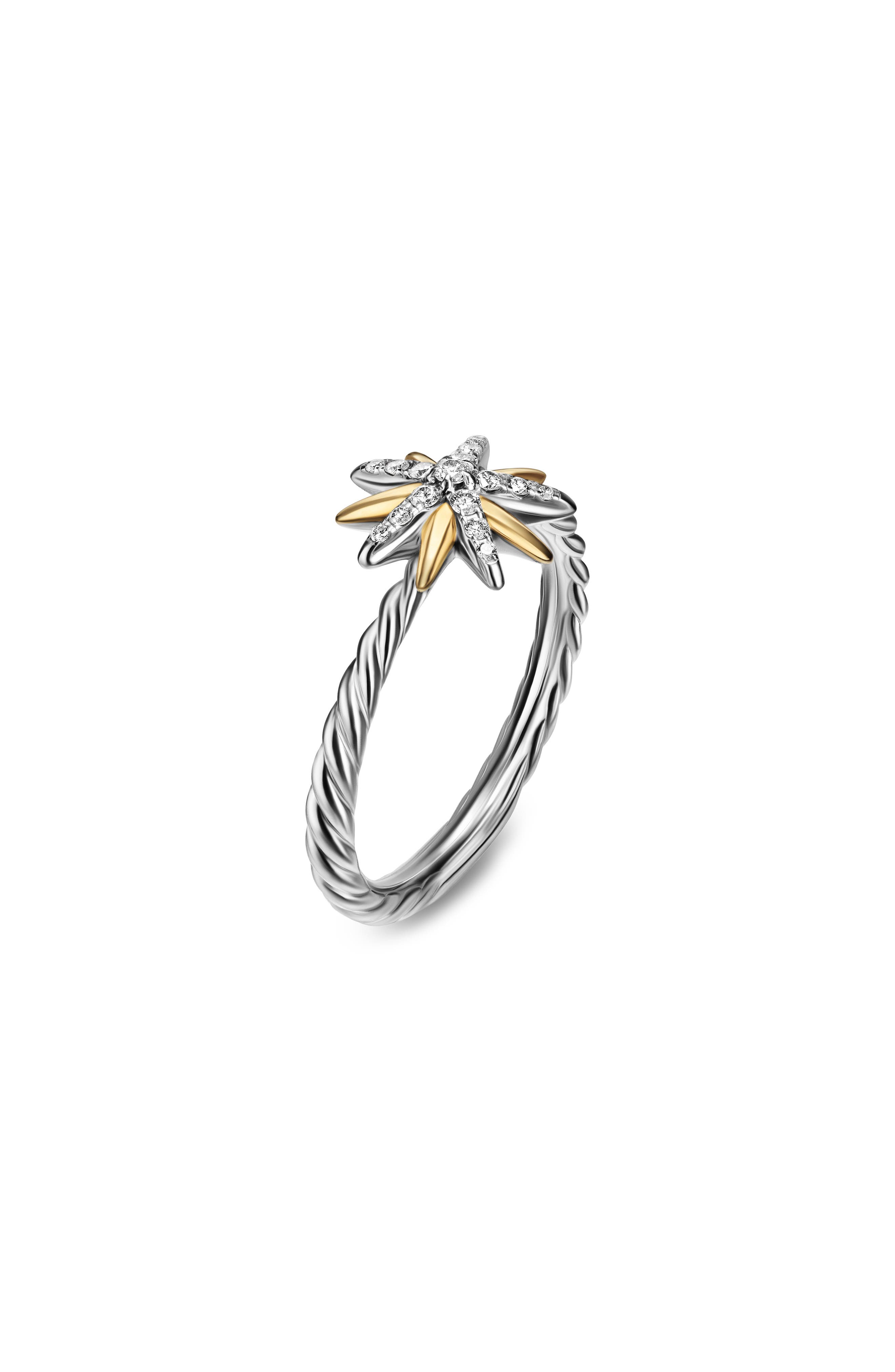 David Yurman Starburst 18k Gold Diamond Ring (Women) | Nordstrom