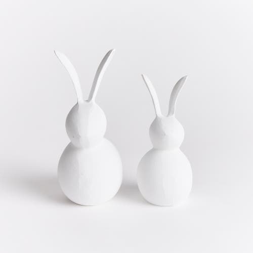 Napa Home & Garden Lola Garden Sculptures Set Of 2 In White