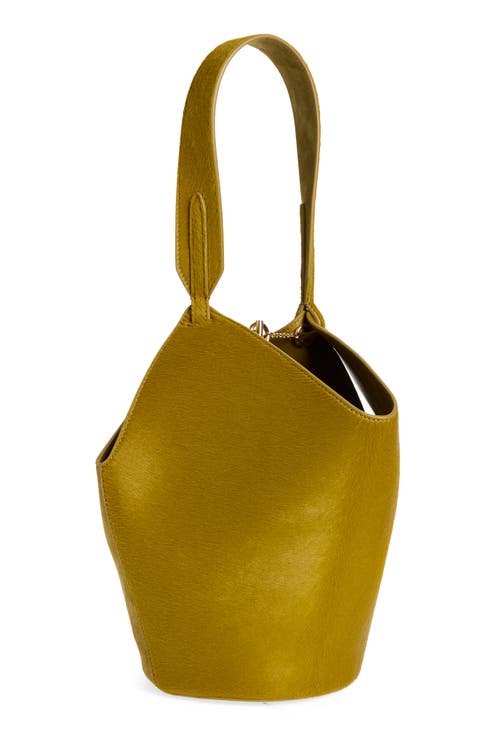 Lotus Mini Genuine Calf Hair & Suede Tote