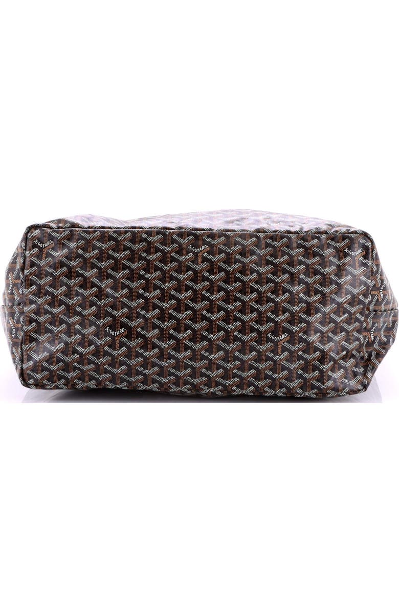 Pre-Owned Goyard Saint Louis Tote Coated Canvas GM, Alternate, color, Brown